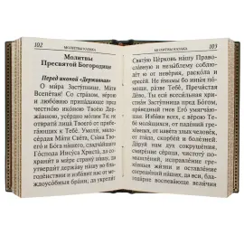 Набор книг в кожаном переплете "Молитвослов православного казака"